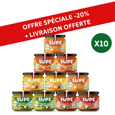Pack Maxi découverte x10 pots !